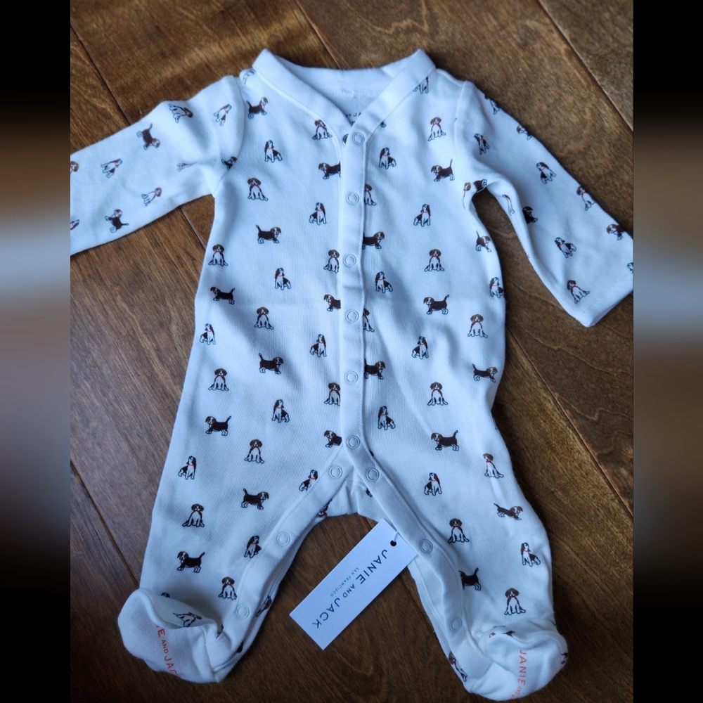 Janie and Jack NWT footed one piece